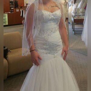 Alfred Angelo Mermaid Wedding Dress